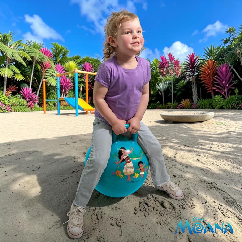 Disney Moana 2 Moana and Simea 15-Inch Blue Hopper Ball