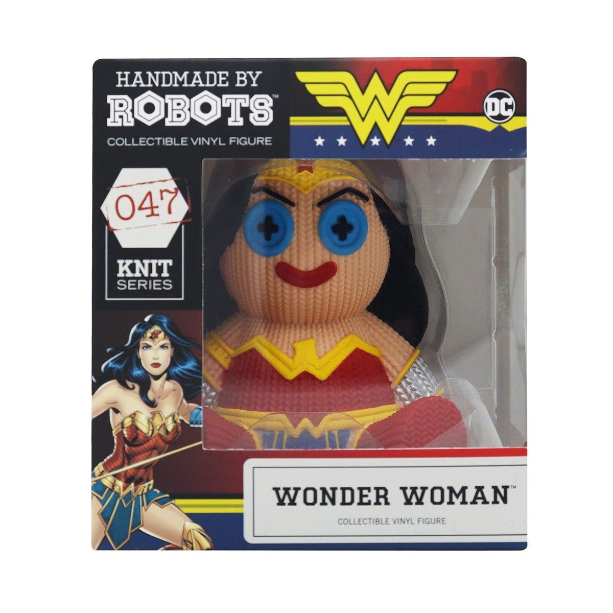 DC Comics Handmade By Robots Vinyl Figure | Wonder Woman #047