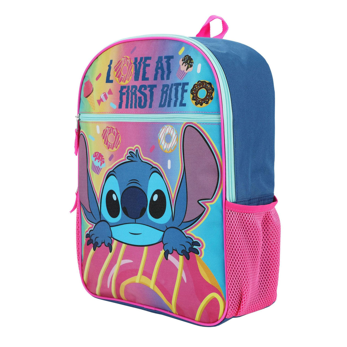 Disney Stitch Love At First Bite 16 Inch Backpack