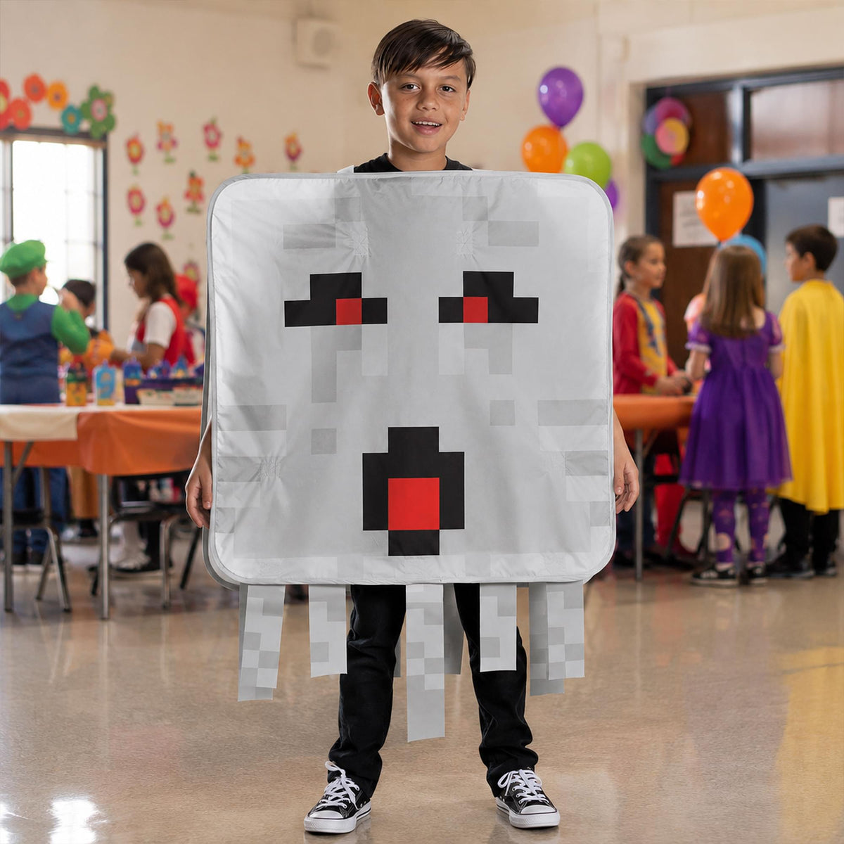 Minecraft Ghast Pop Out Child Costume | Unisize 8+