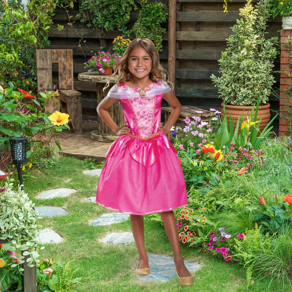 Child Disney Sleeping Beauty Aurora Deluxe Costume