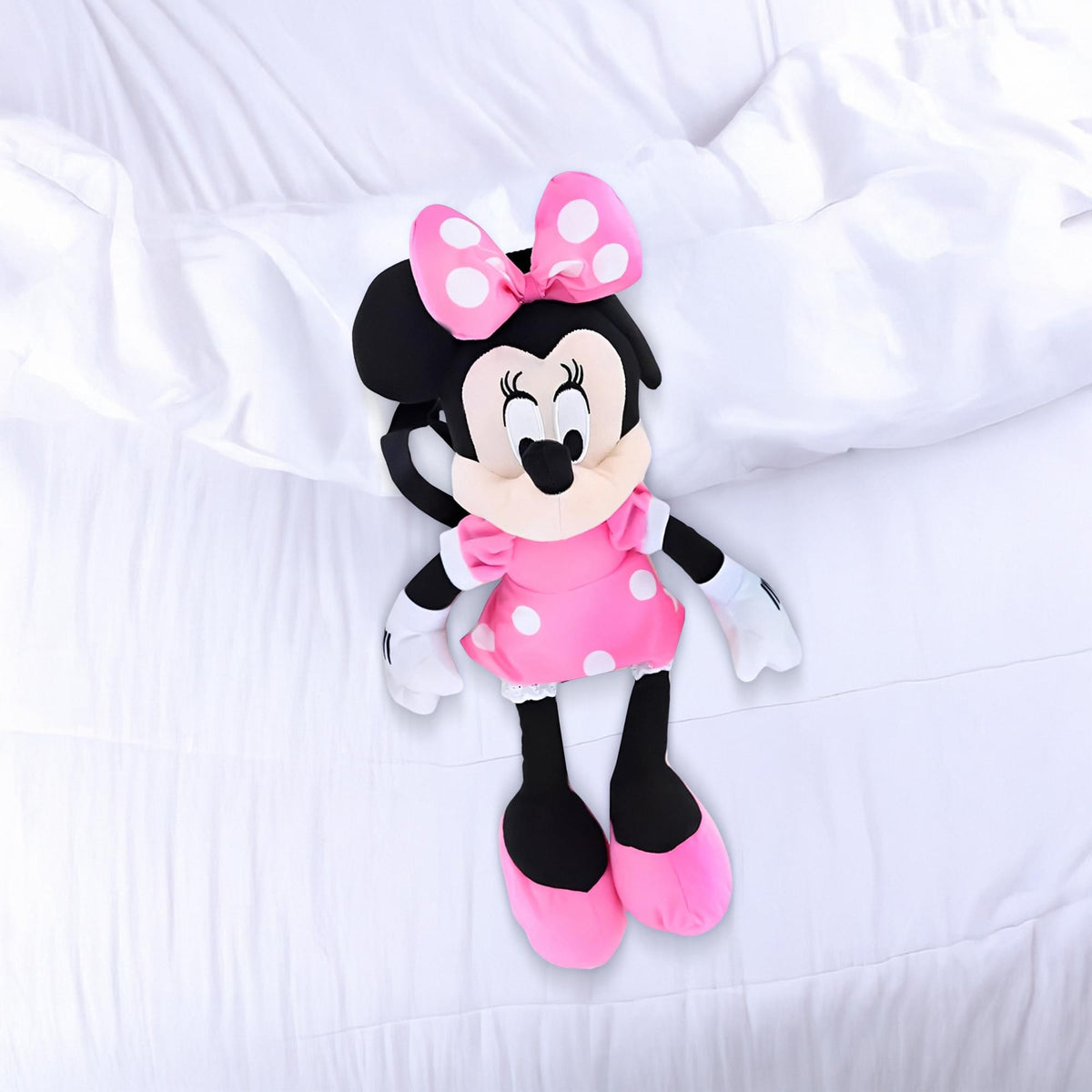 Disney Minnie Mouse 15 Inch Plush Backpack