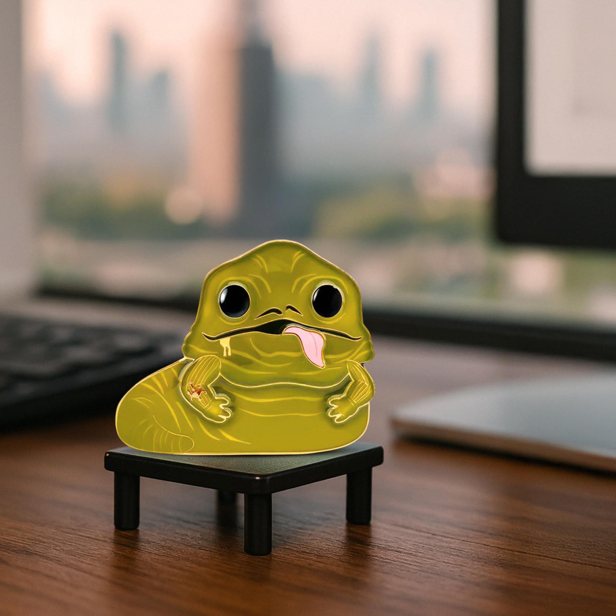 Star Wars 3 Inch Funko POP Pin | Jabba The Hutt Chase