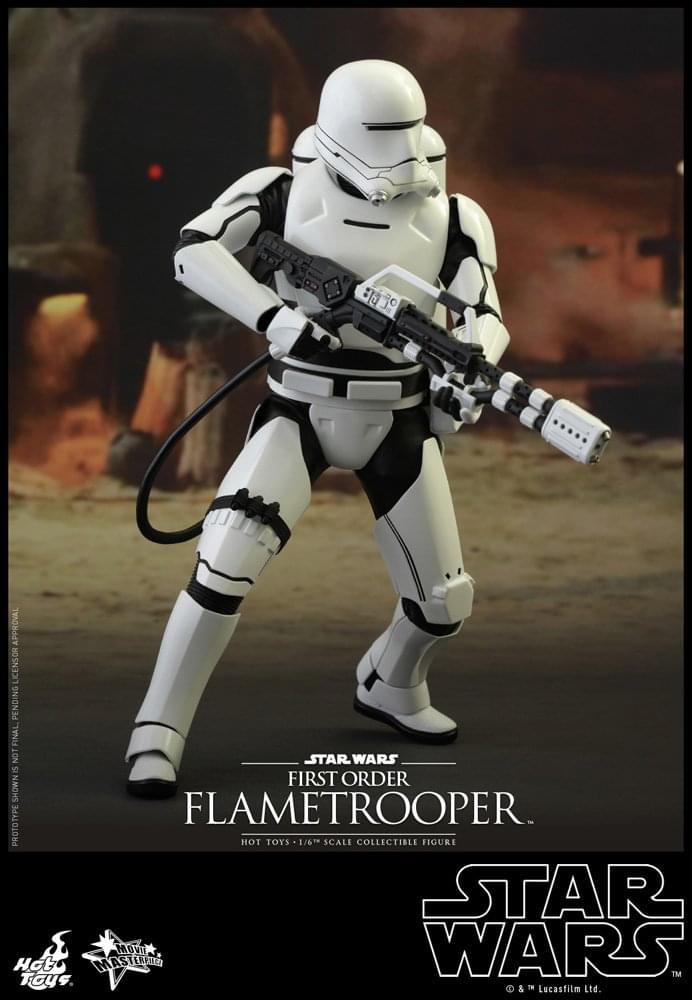Star Wars First Order Flametrooper 1:6 Scale Collectible Figure