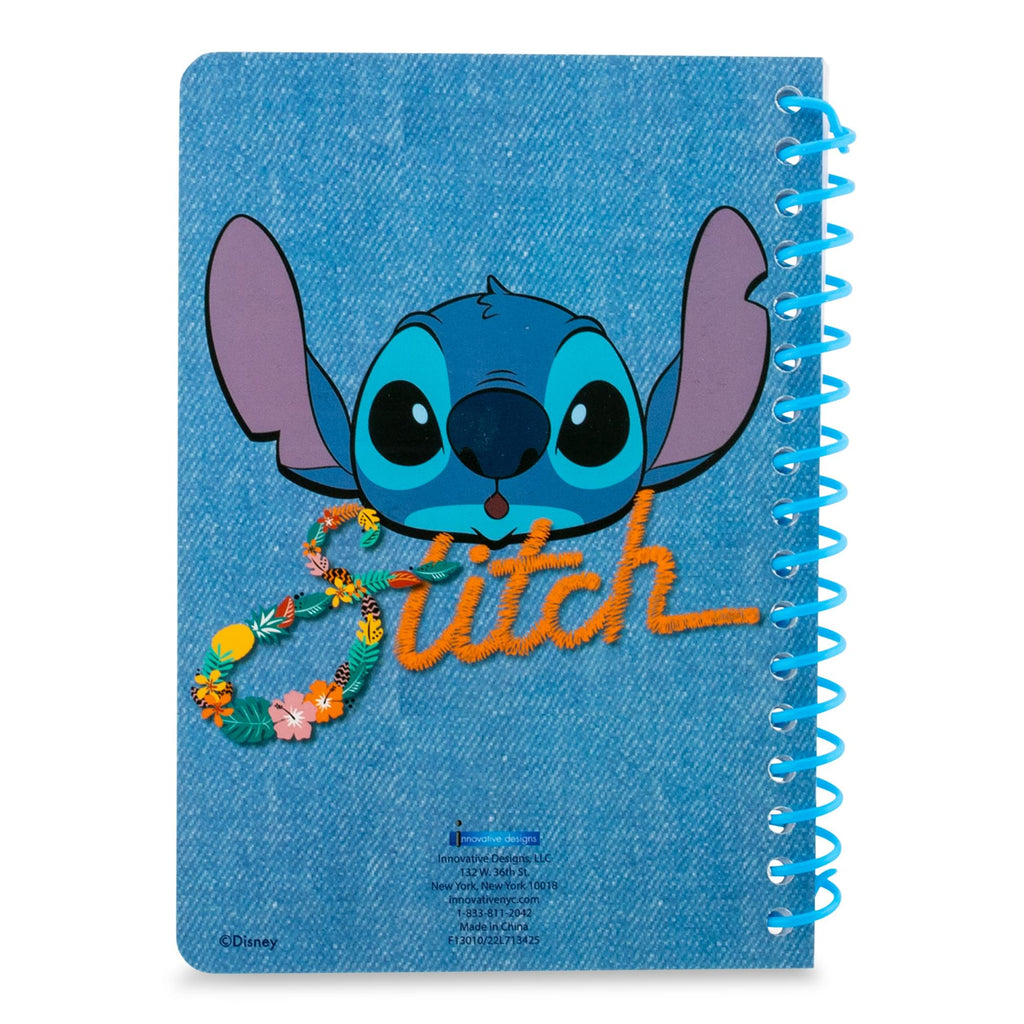 Disney Lilo & Stitch Weird But Cute Spiral Notebook with Pen | 50 Sheets
