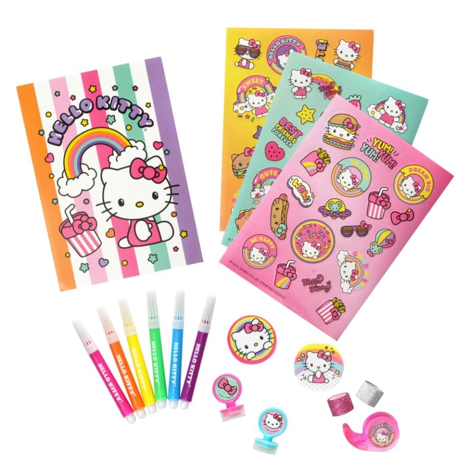 Hello Kitty Clear Mini Activity Backpack | 100+ Creative Activities