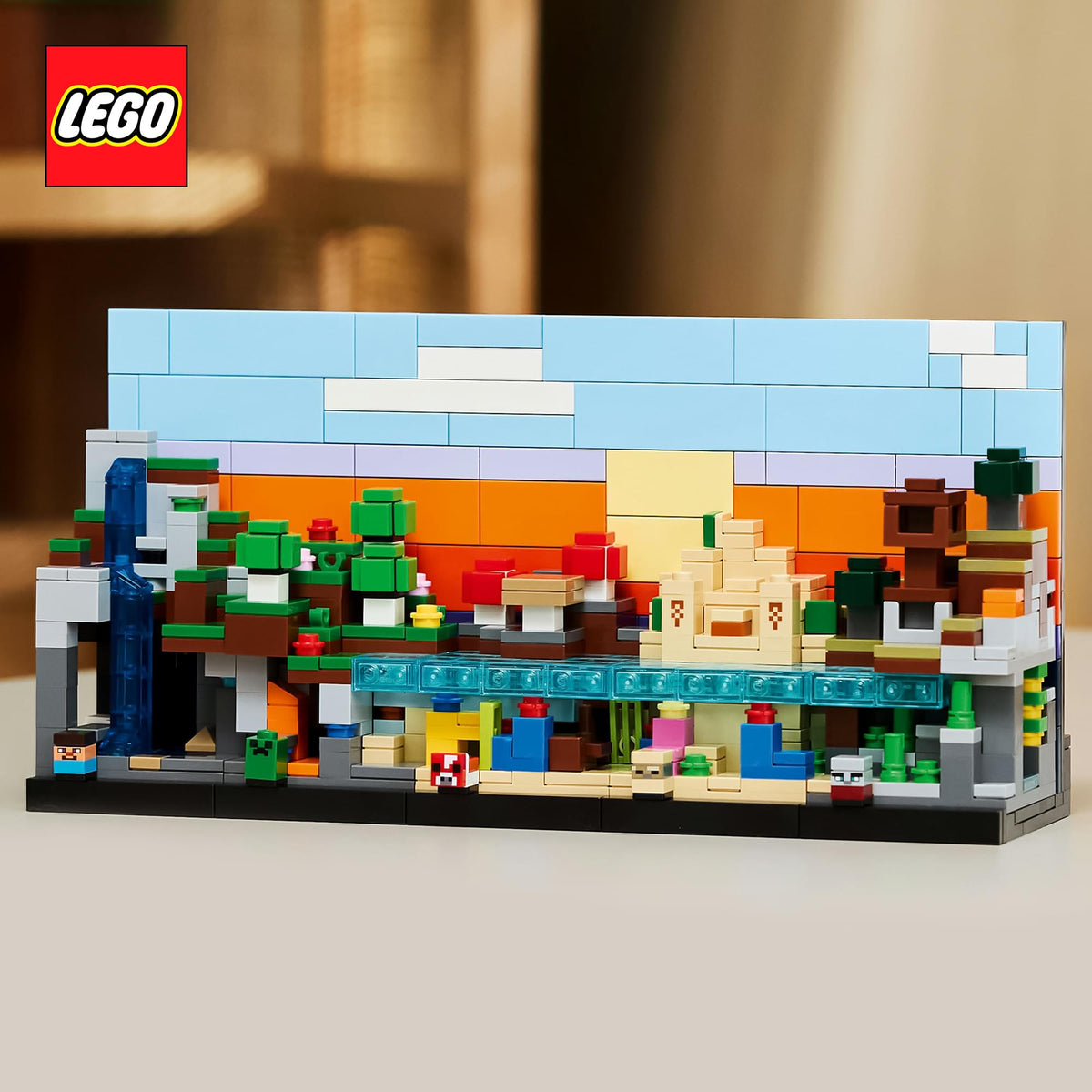Minecraft LEGO 21589 Mini Biomes 797-Piece Building Set