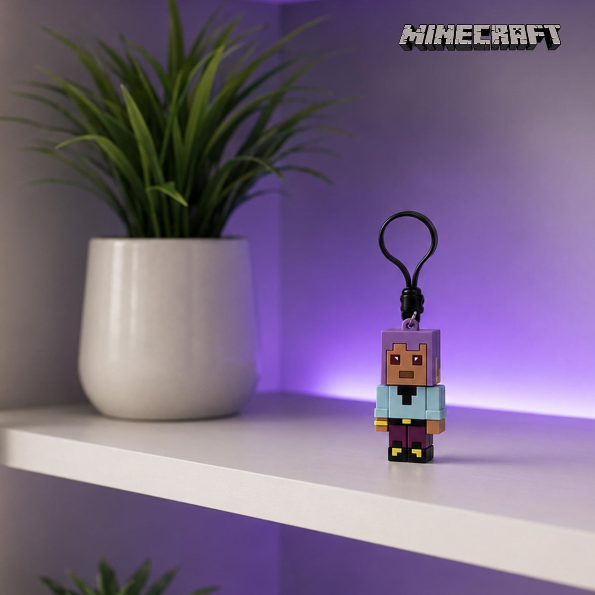Minecraft Series 5 Blind Bag 3D Foam Bag Clip | One Random