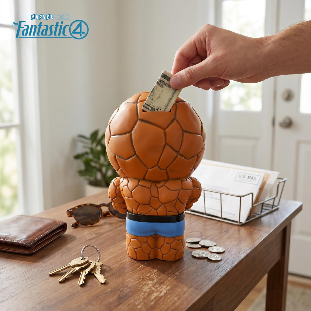 Marvel Fantastic Four Thing 8.5-Inch PVC Figural Bank