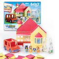 Bluey Heeler Family Home Tile Town 52-Piece Magnetic Tile Playset