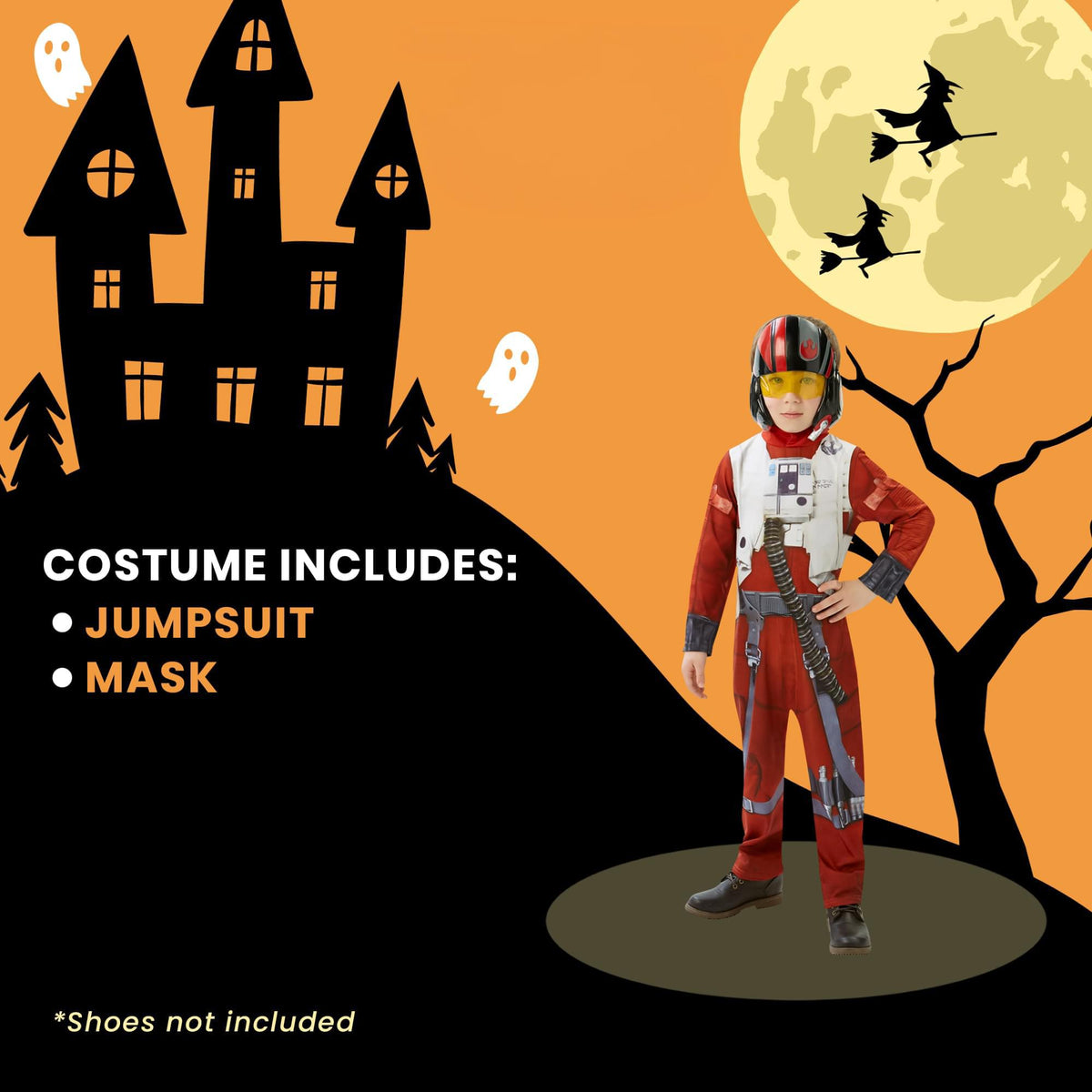 Star Wars Poe X-Wing Fighter Deluxe Child Costume