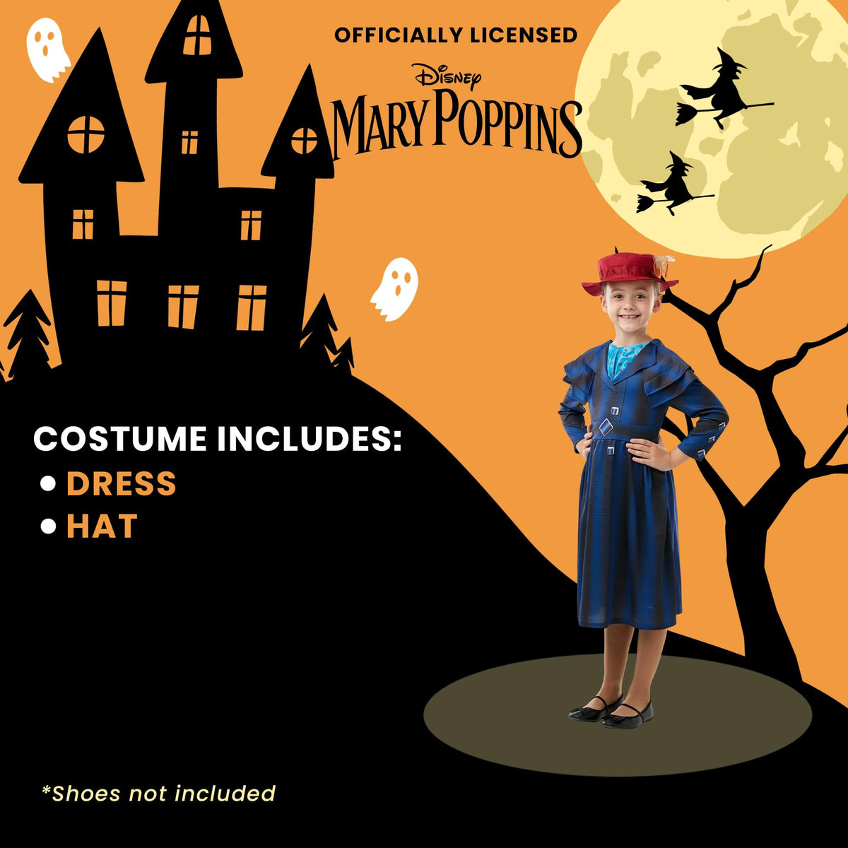 Disney Mary Poppins Returns Child Costume