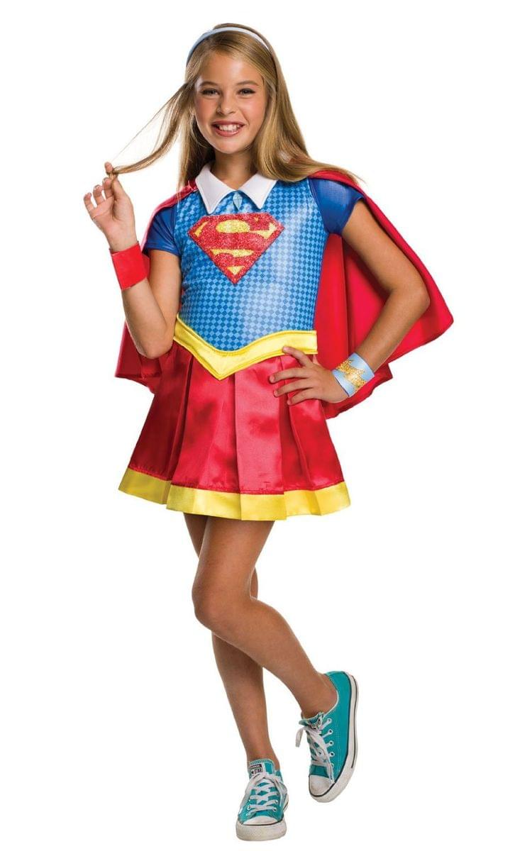 DC Superhero Girls Deluxe Supergirl Costume Child