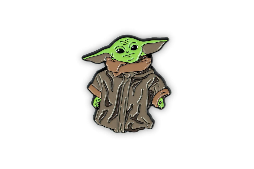 Star Wars: The Mandalorian The Child Collector Pin | Curious Baby Yoda Standing