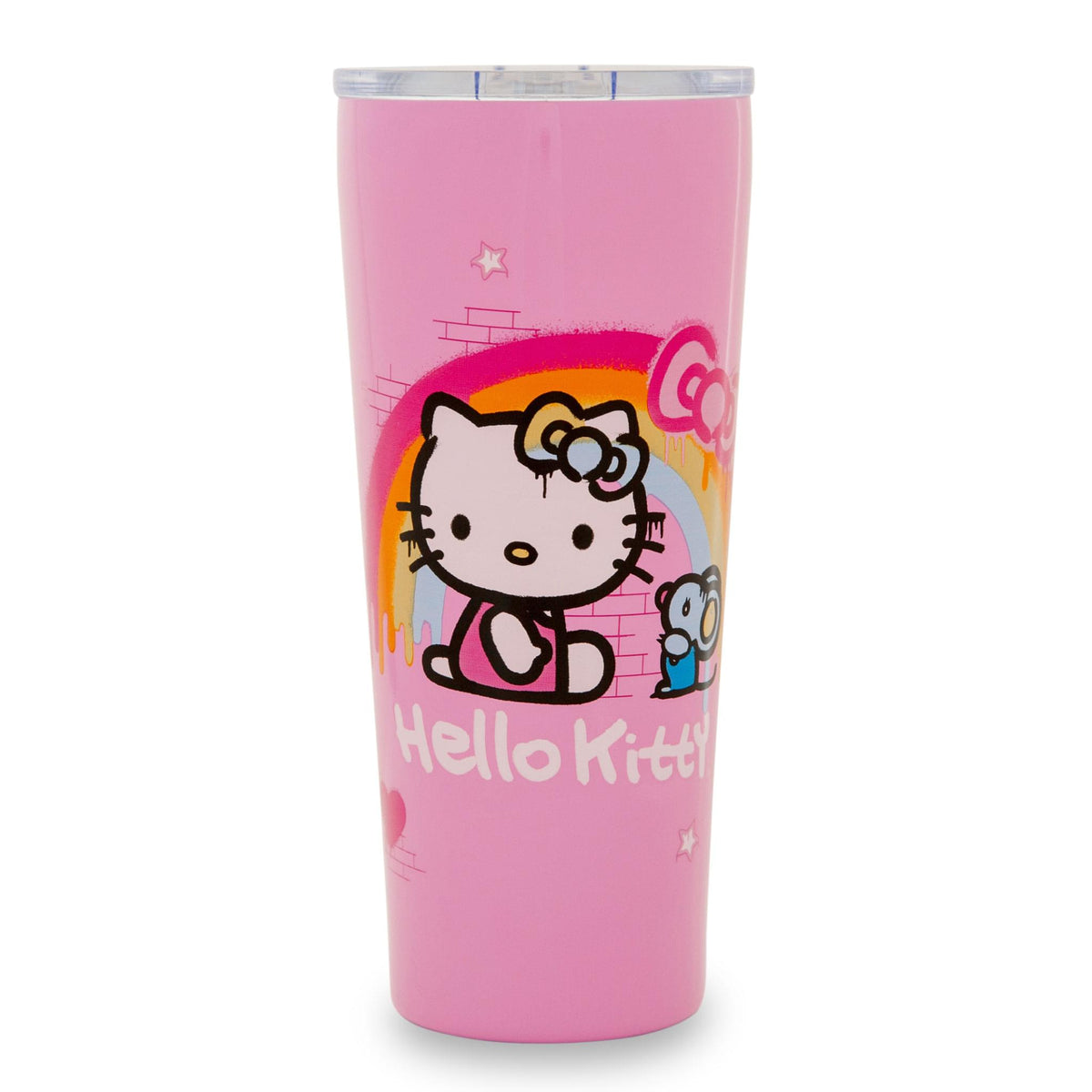 Sanrio Hello Kitty Graffiti Rainbow Stainless Steel Tumbler | Holds 22 Ounces