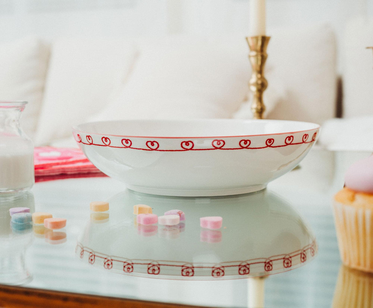 Sanrio Hello Kitty Balloons 9-Inch Ceramic Coupe Dinner Bowl