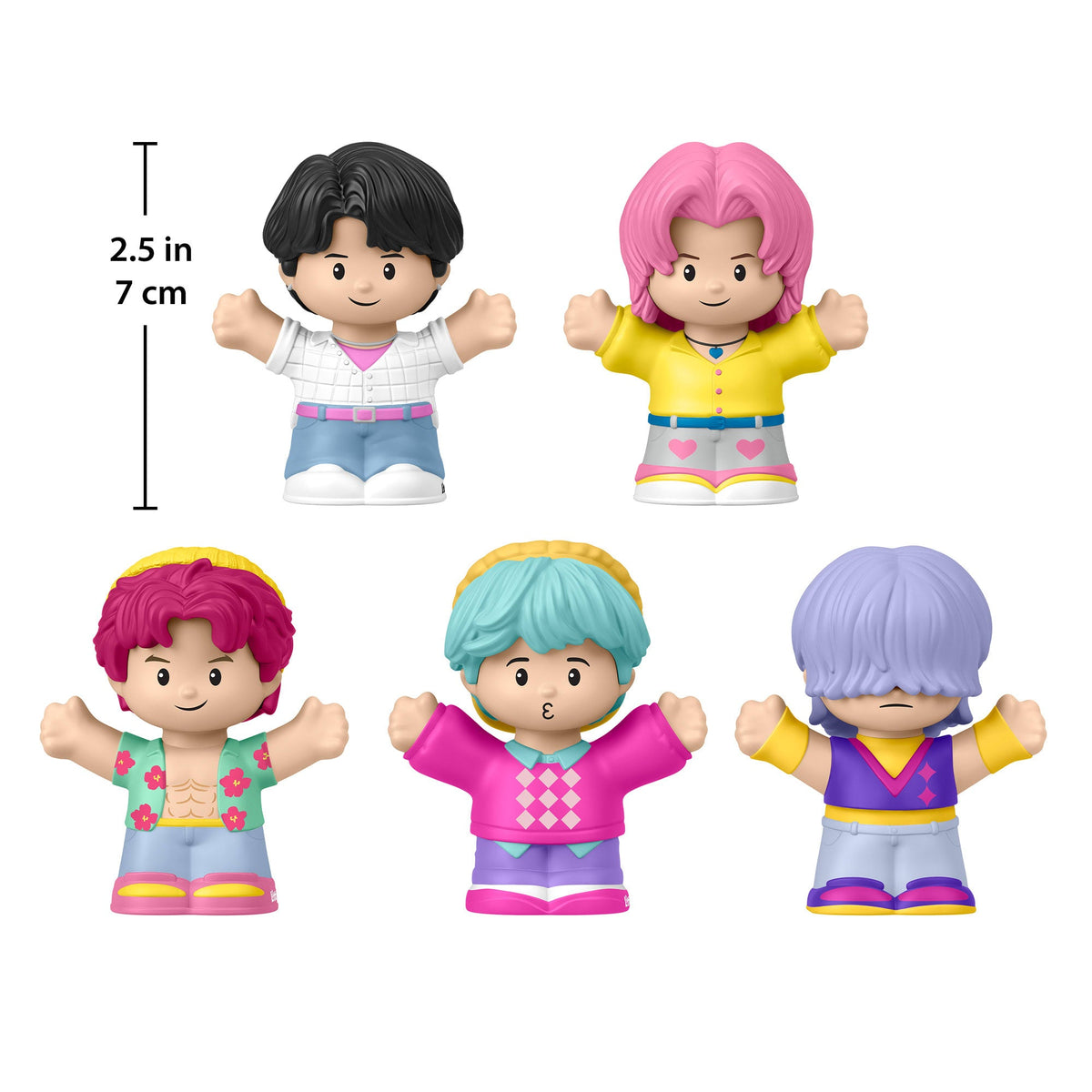 Little People Collector KPop Demon Hunters Saja Boys Figure Set