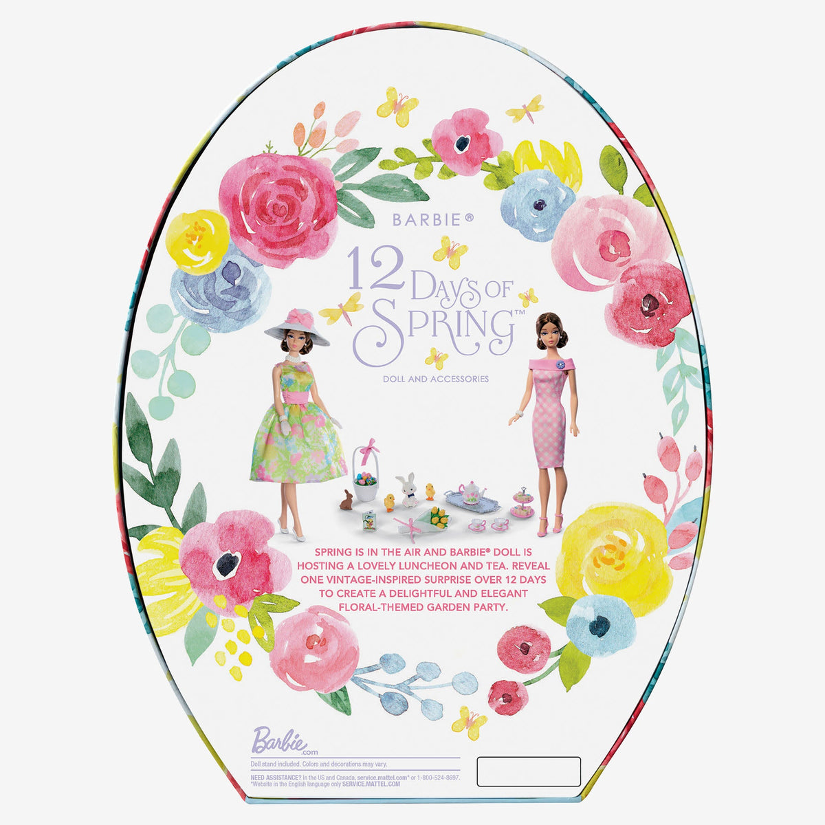 Barbie 12 Days of Spring Doll and Accessories